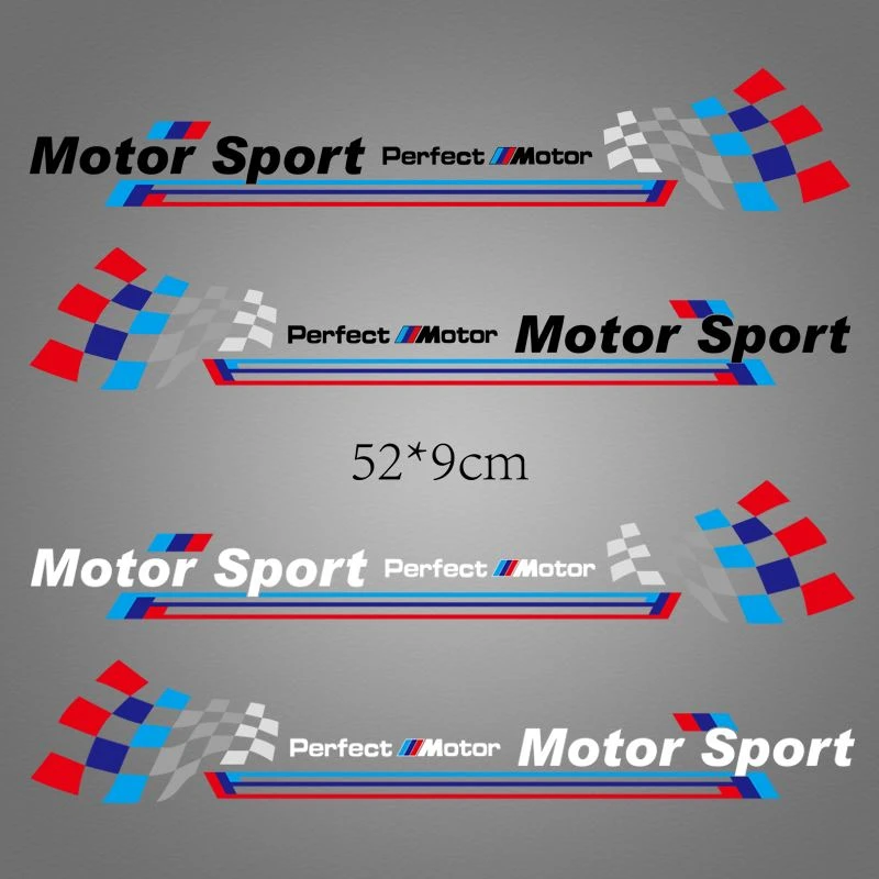 BMW car side skirt sticker decal BMW car side skirt sticker decal