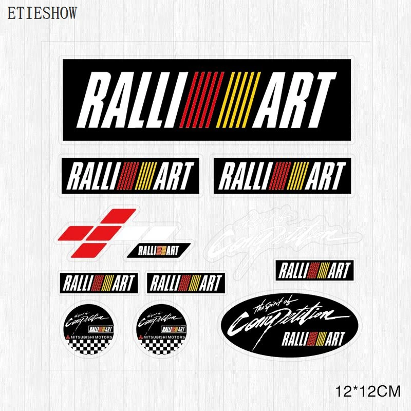 RALLI ART decal sticker RALLI ART decal sticker