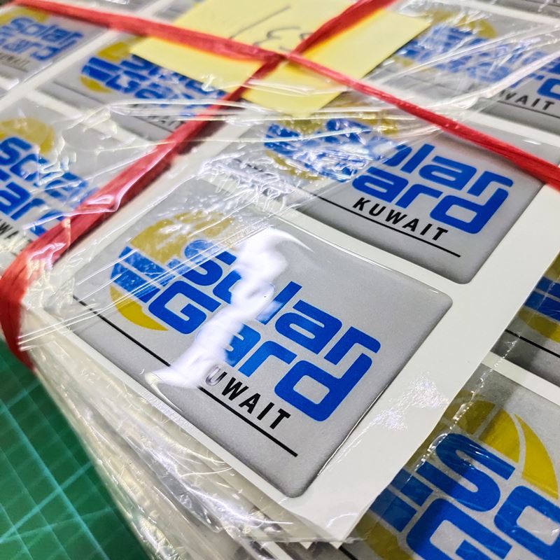 epoxy resin sticker