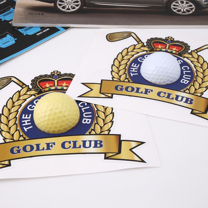 3D Ball Car Sticker