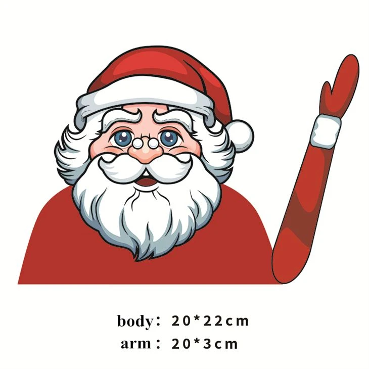 Świąteczne naklejki wycieraczek