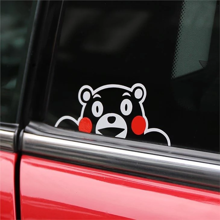 Kalkomanie z misiem Kumamoto
