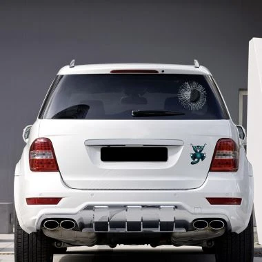 Hokej na lodzie 3D Funny Window Sticker