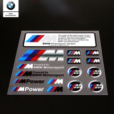 Zestaw naklejek dla BMW