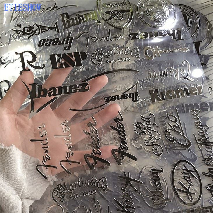 Electroplated Sticker