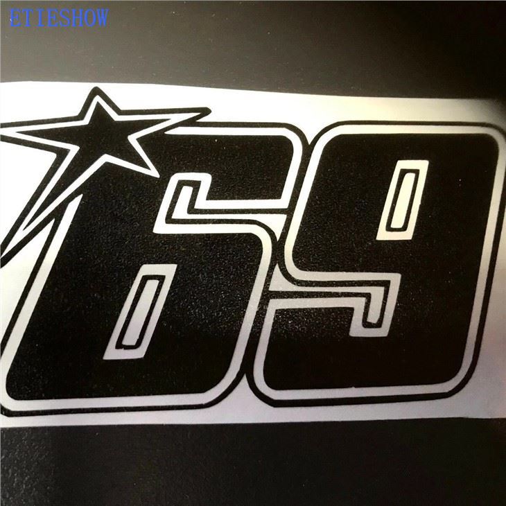 Racing Number Sticker