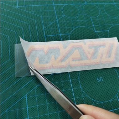 Die Cut Kalkomania