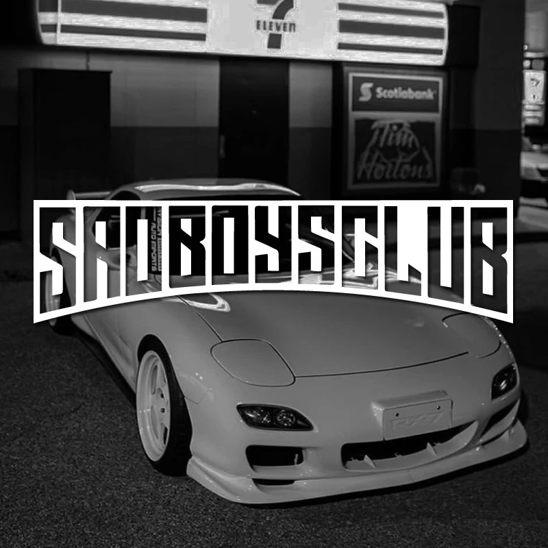 „Sad Boys Club” JDM Style Dekal