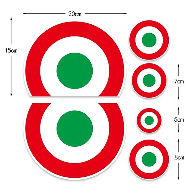 Motorcycle Air Force Style Badge Sticker