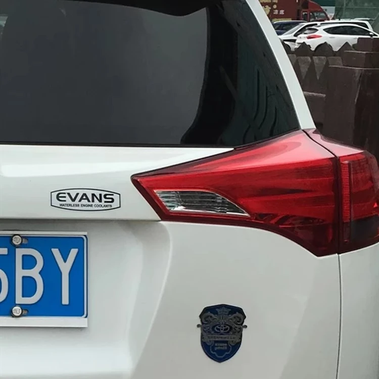 Logo naklejki na logo Evans do samochodu