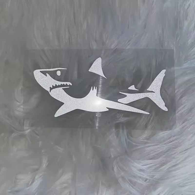 Cool Shark Motorcycle Naklejki