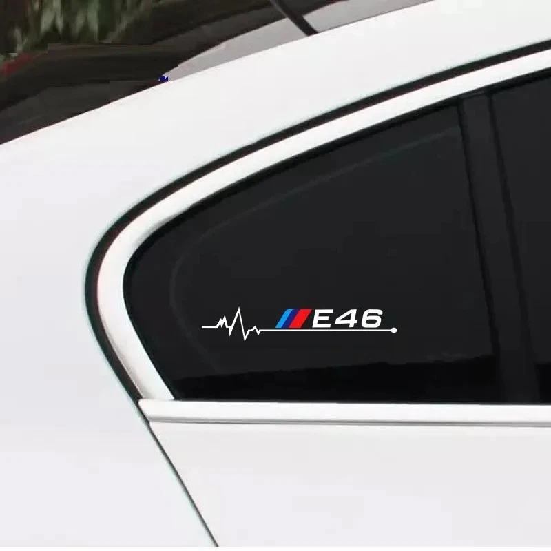Naklejka na okna samochodowe 2PCS dla BMW