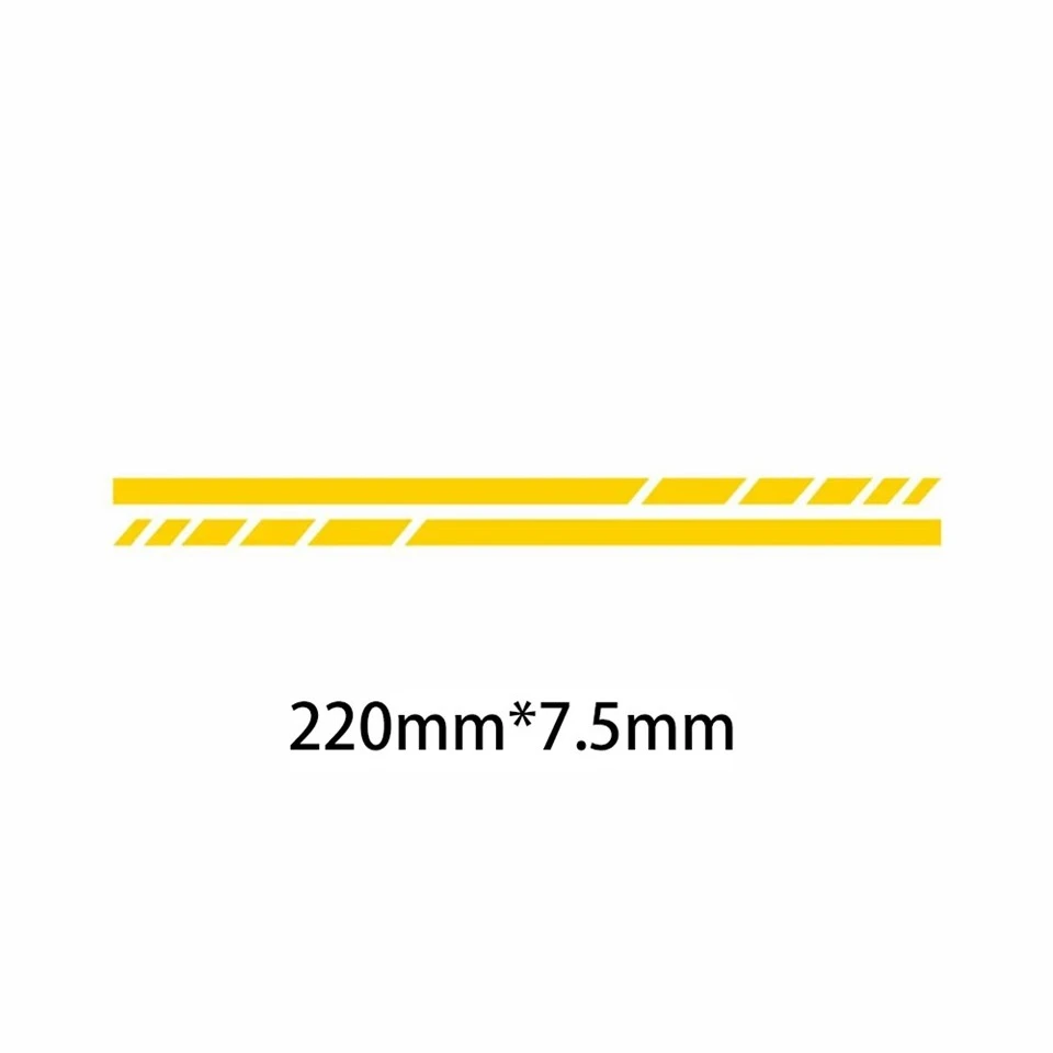 2pcs Sports Strip Motorcycle Stickers For Fuel Tank suppliers