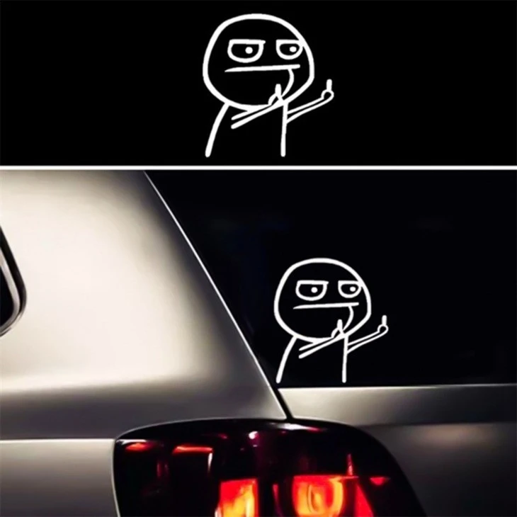 Funny Joke Egpull Style Car Decal