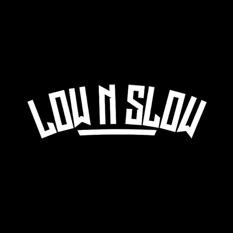 Vehicle Decal Sticker Die Cut Low N Slow