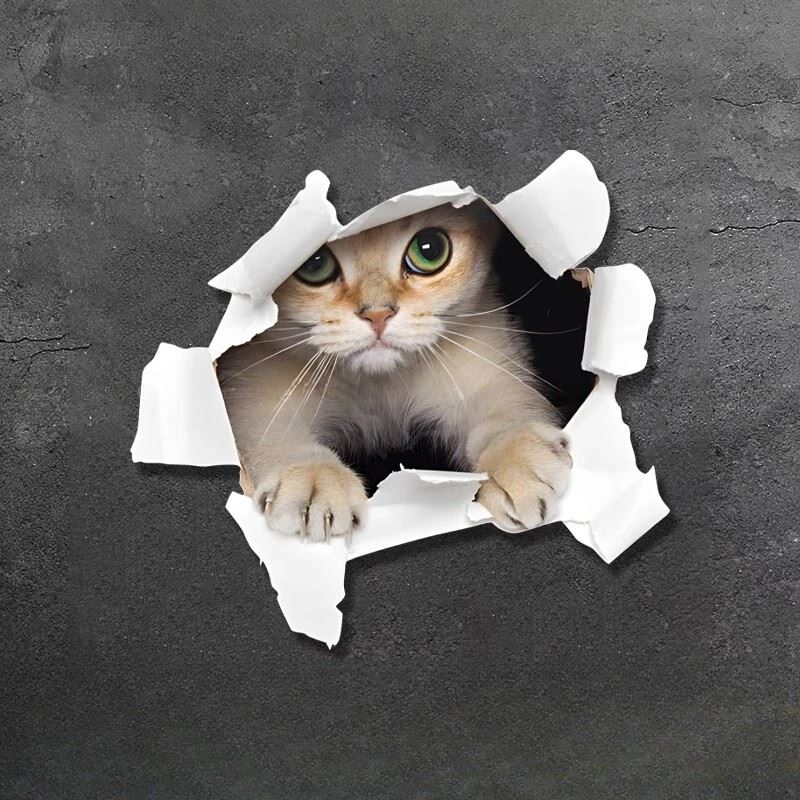 3D Animal Car Sticker Cartoon do samochodu