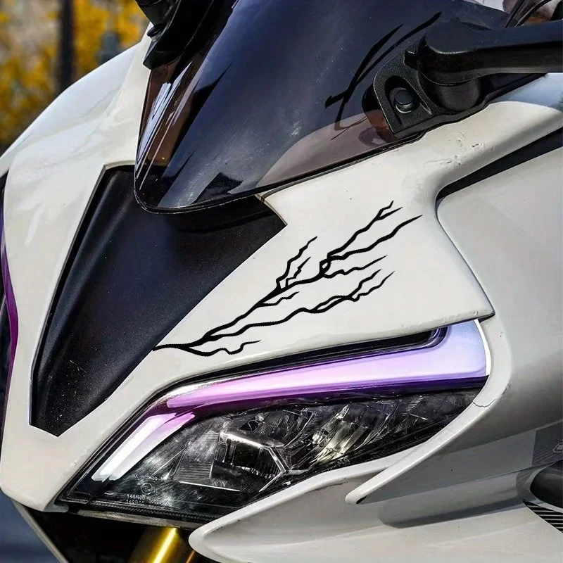 3D Effect Lightning Scooter Sticker DIY best