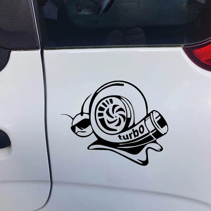 Turbo Stryle Car Body Window Sticker
