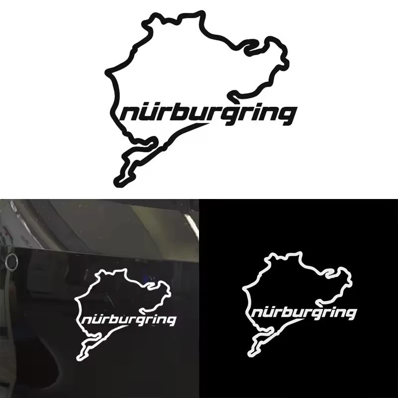 Naklejka wyścigów szosowych Nurburgring