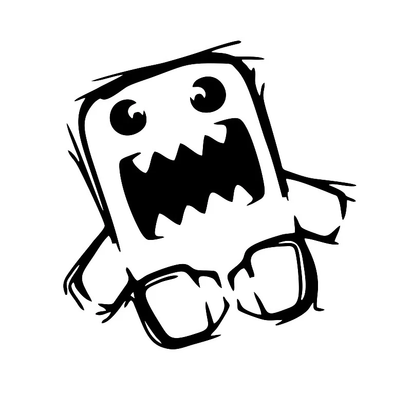 Naklejka samochodowa winylowa winylowa naklejka Domokun