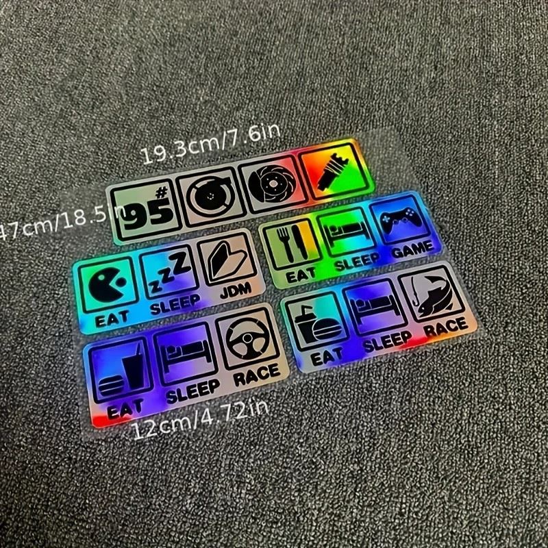 5PCS/SET JDM - Style Car Sticker Set high quality