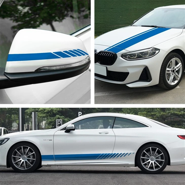 Naklejka na karoserię sportową Benz Car