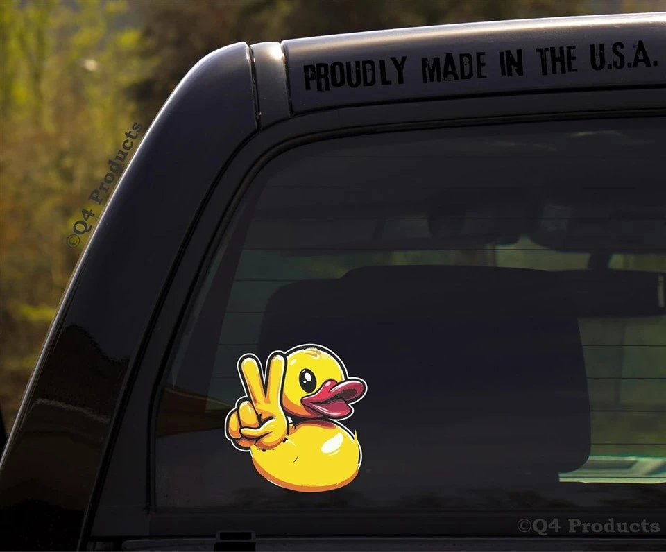 Naklejka z kaczką falą dla systemu Windows