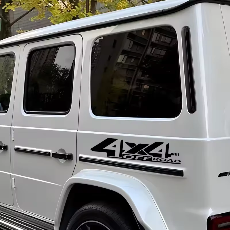 Wodoodporne naklejki SUV 4x4