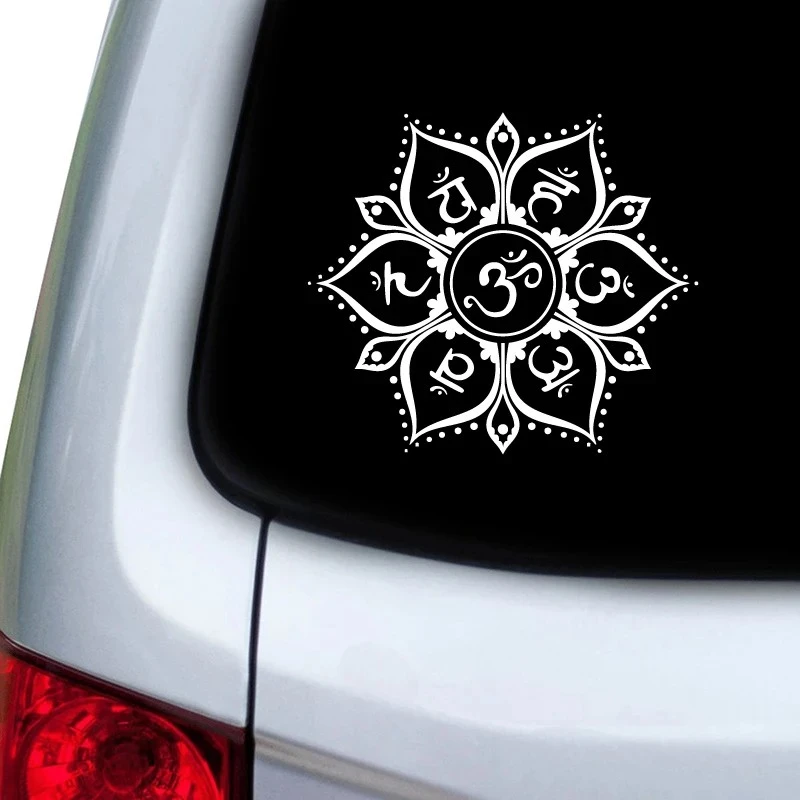 7 symboli czakrów naklejki winylowe
