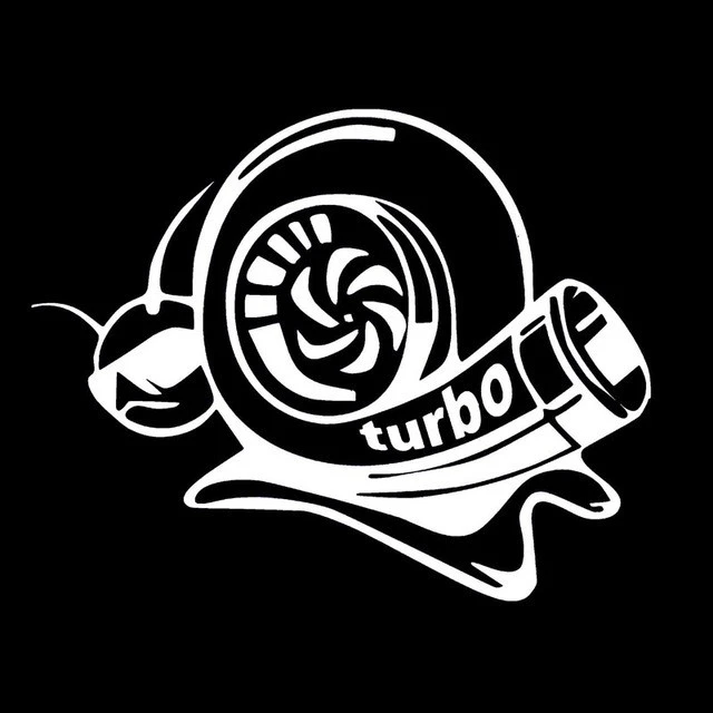 Snail Turbo Decal Sticker For Cars