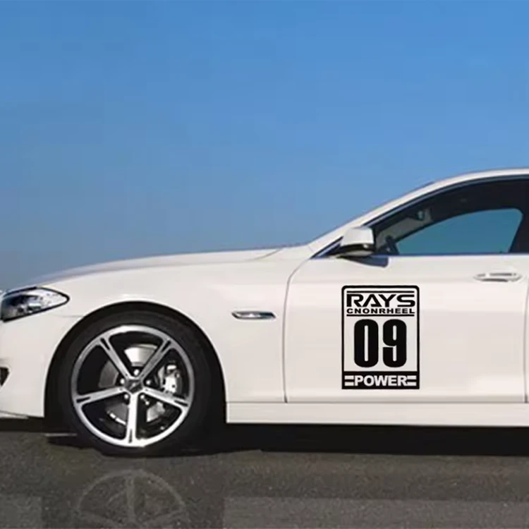 Naklejka na samochód wyścigowy w stylu WTCC