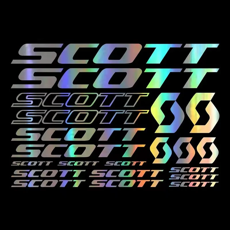 Zestaw naklejki na naklejkę Brand Scott Bike