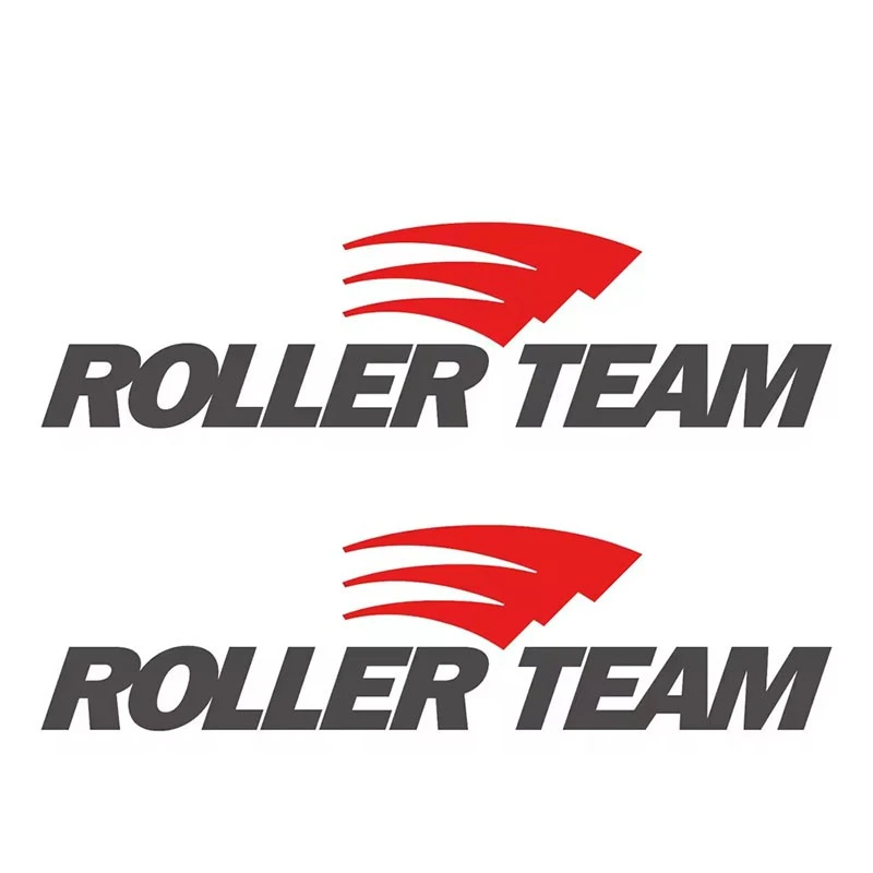 Roller Team Caravan Decoration Naklejka