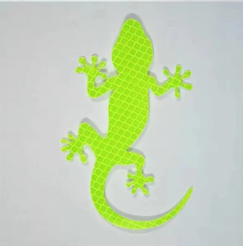 Nocne naklejki ostrzegawcze Gecko