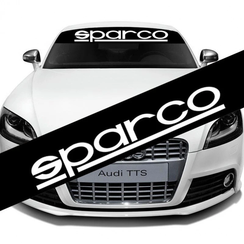 Sparco Front Window Sticker Custom Size