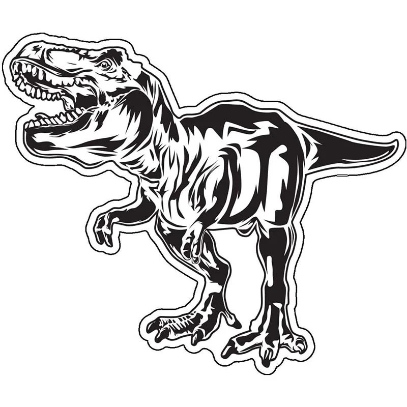 Adhesive Dinosaur Window Sticker