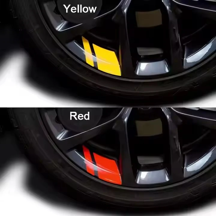 Refleksyjne koła samochodowe spersonalizowana naklejka