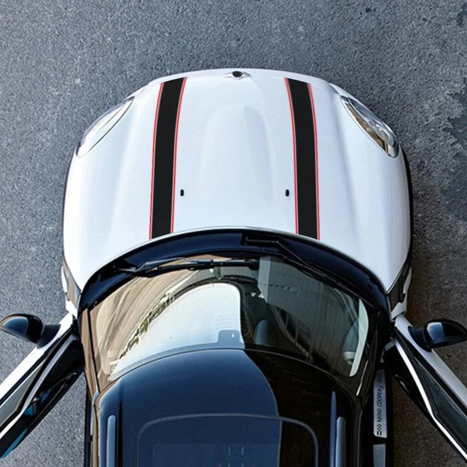 Car Engine Hood Bonnet Sticker Stripes Decals factory