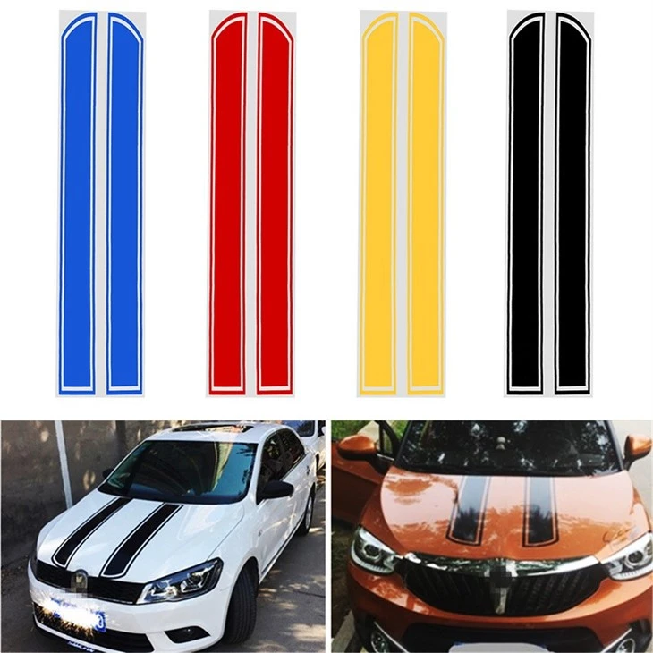 Car Stickers Bar Stripe Engine Stickers