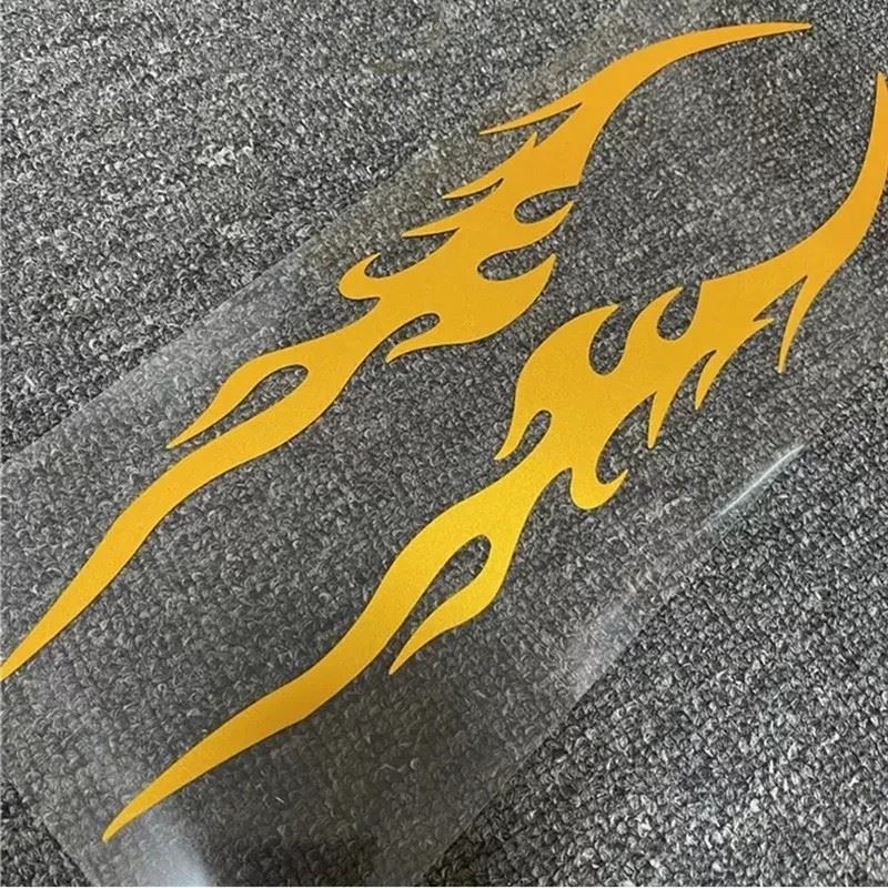 Car Stickers Modified Flame Reflective Sticker best