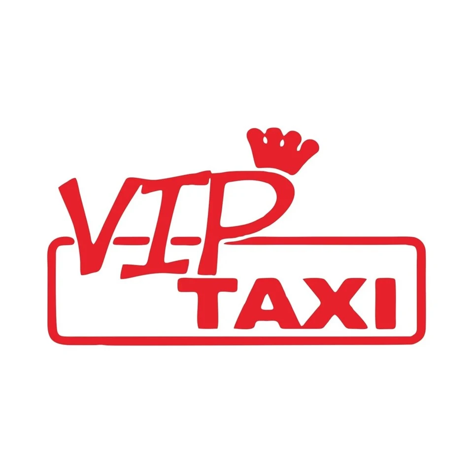 VIP Taxi Winylowe okno samochodu
