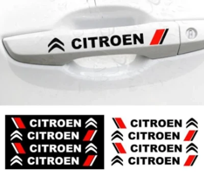 Przezroczysta naklejka na uchwyt Citroena