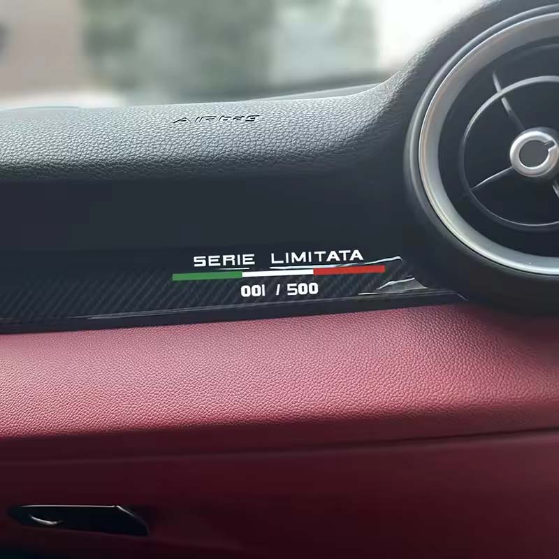 Konsolenimited Edition Sticker for Alfa Romeo