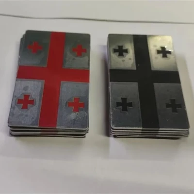 Cutstomize aluminiowa tabliczka znamionowa
