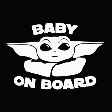 Various Material Sticker Baby On Board