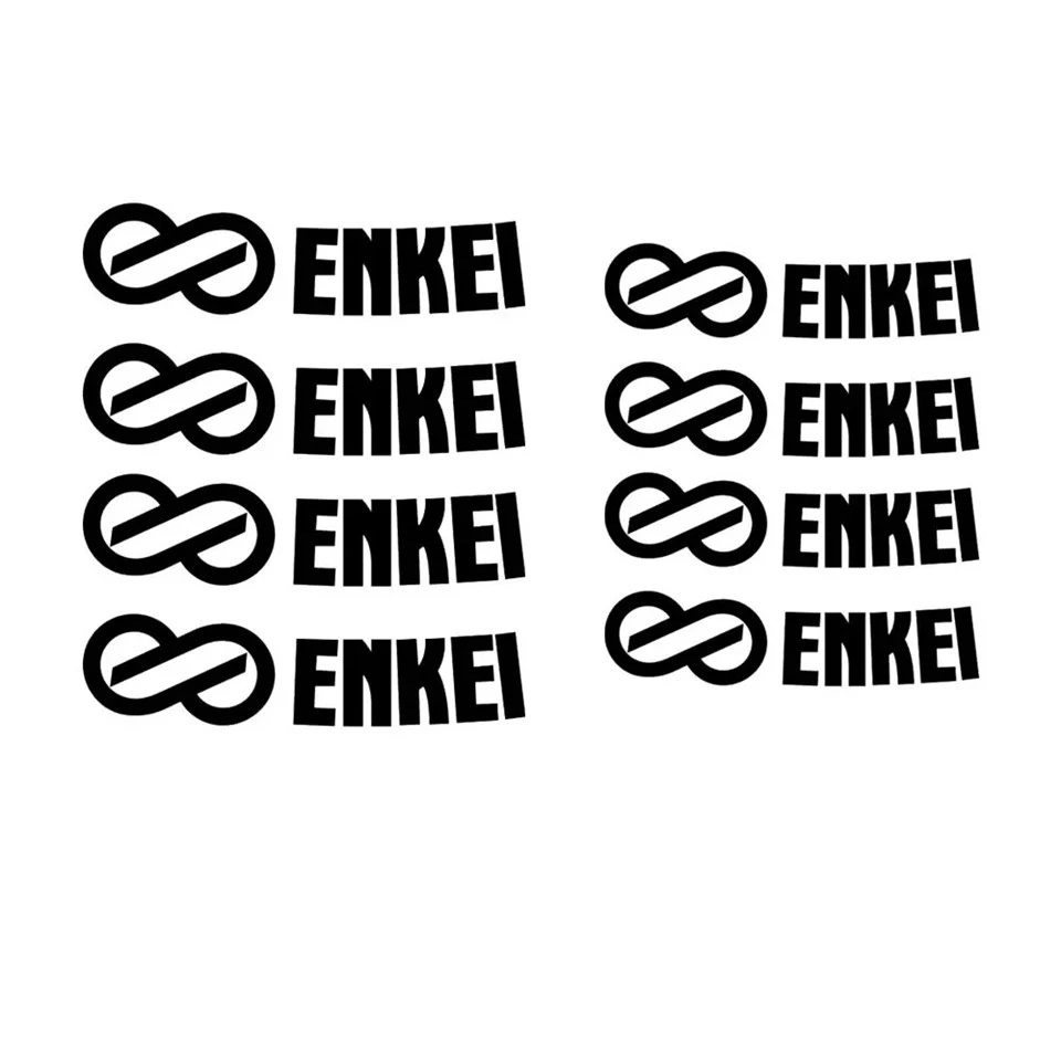 Naklejki na logo kółek Enkei