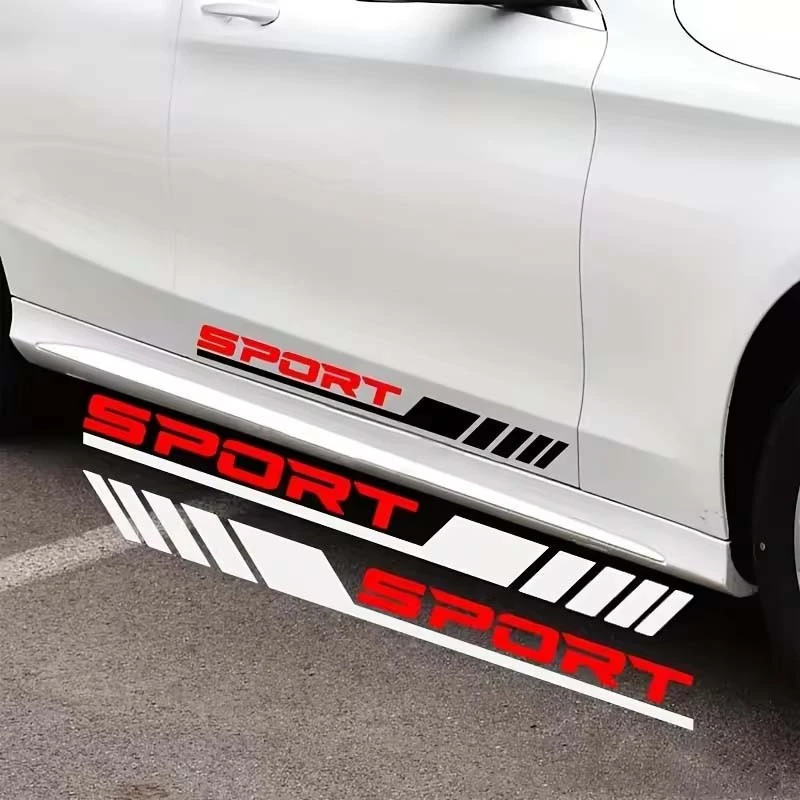 Stylowe sportowe naklejki na paski