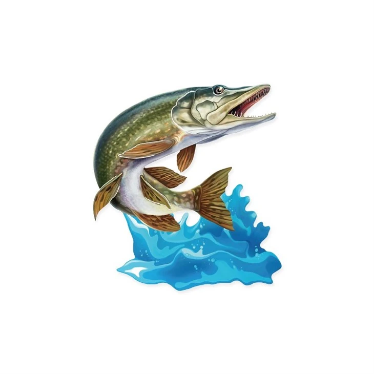 Fishing Man Car Sticker Fishermen Decal