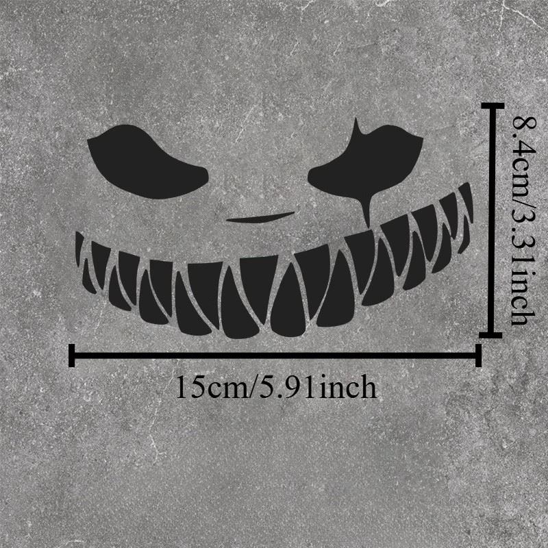 Demon Smiley Motorcycle Sticker Waterproof suppliers
