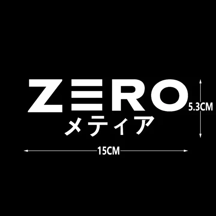 JDM ZERO Reflective Car Stickers